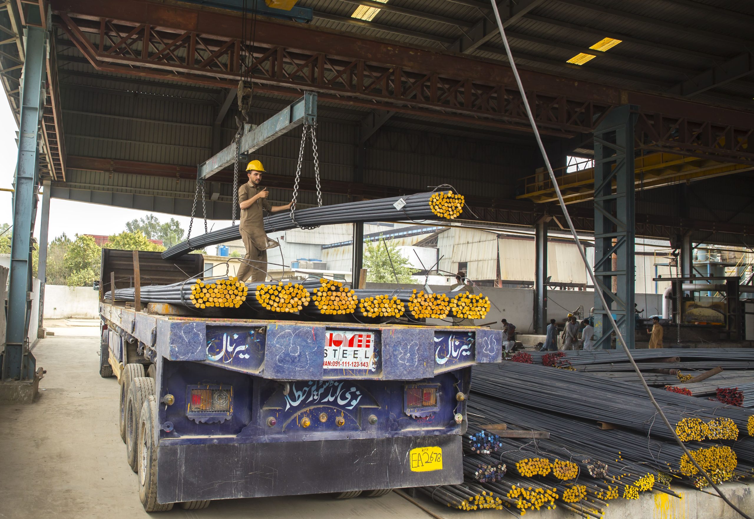 Extensive Storage Yard